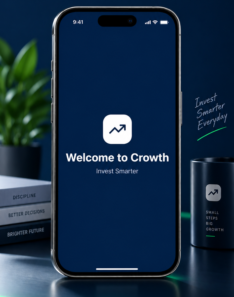 Crowth app screen